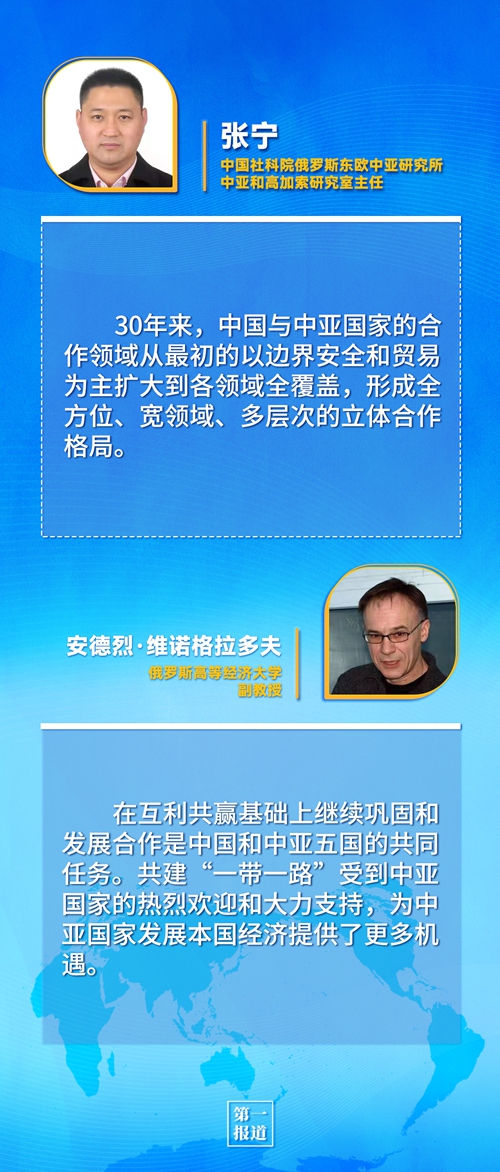 第一報道 | 建交三十年，習(xí)主席這樣評價與中亞五國關(guān)系