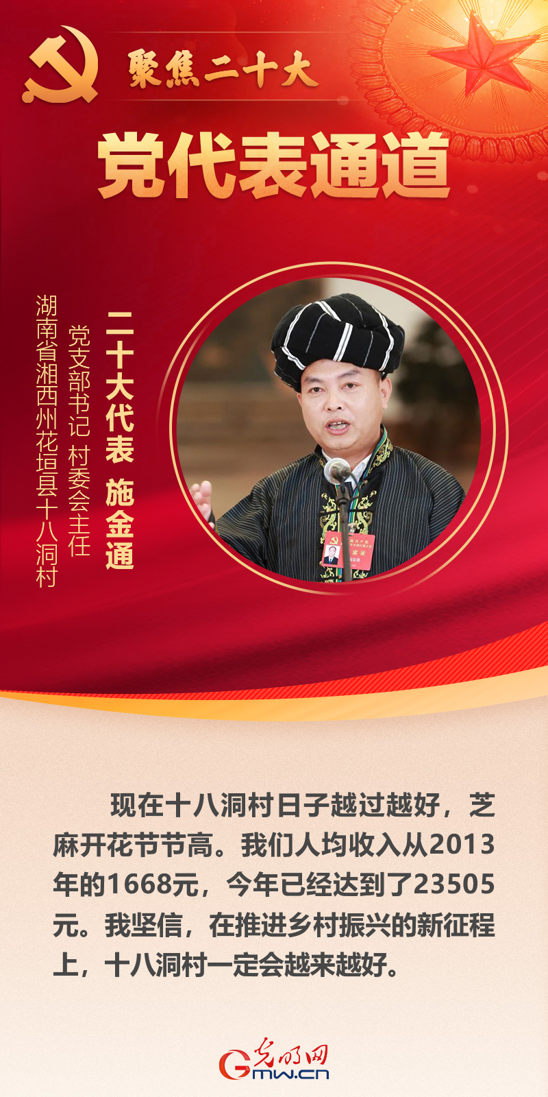 海報(bào)丨第二場(chǎng)“黨代表通道”開(kāi)啟:凝心聚力邁向新征程