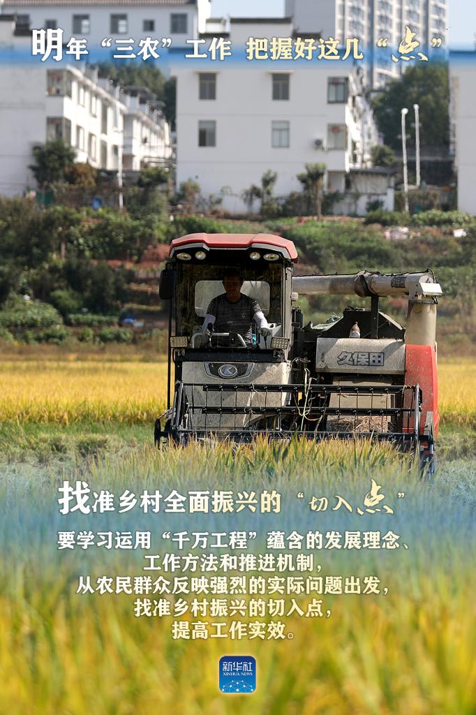 明年“三農(nóng)”工作，這幾個“點”要把握好