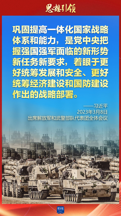 思想引領(lǐng)｜兩會上，習(xí)主席這樣談強(qiáng)軍之路