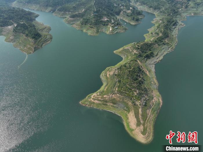 圖為生態(tài)園區(qū)的葫蘆半島。　趙亮 攝