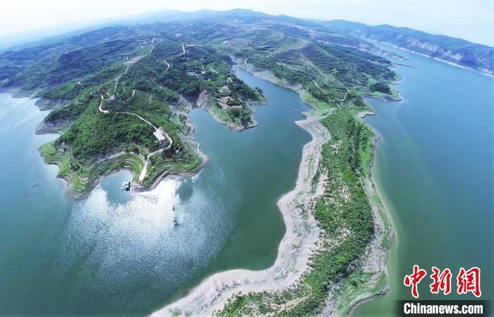 圖為航拍生態(tài)園現(xiàn)狀?！●T華 攝