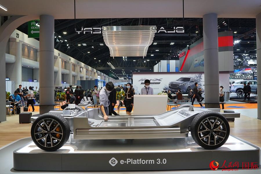 第44屆曼谷國際車展開幕。李源欣攝