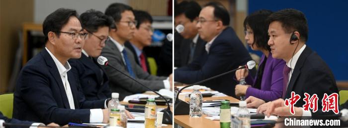 圖為論壇現(xiàn)場(chǎng)?！№n國中國商會(huì)供圖