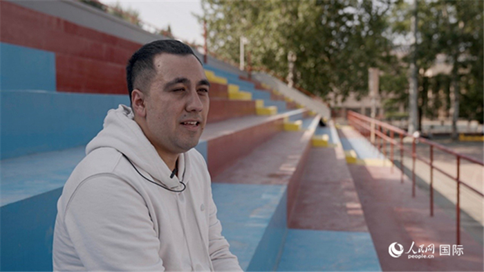 土庫曼斯坦留學生若賀曼。人民網(wǎng) 張文捷攝