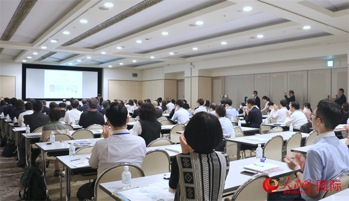 “世界遺產 大絲綢之路展”發(fā)布會現(xiàn)場。（人民網(wǎng) 許可攝）