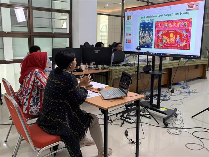 活動(dòng)現(xiàn)場(chǎng)。供圖：印尼三一一大學(xué)孔子學(xué)院