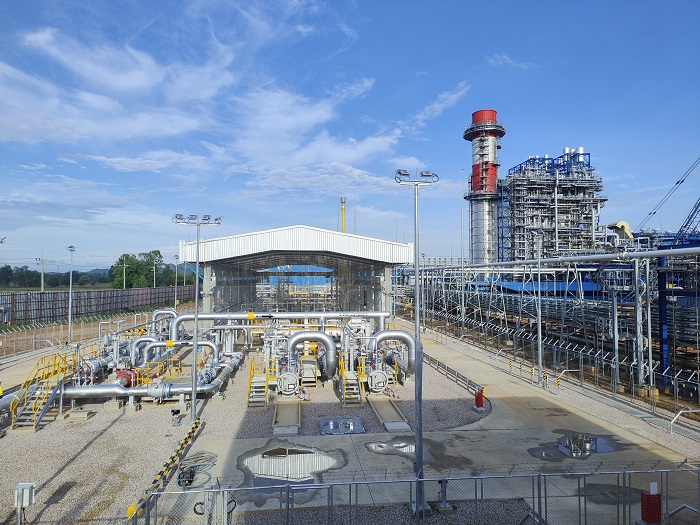 泰國新崗天然氣管道項目計量調(diào)壓站?？ì斎R 攝