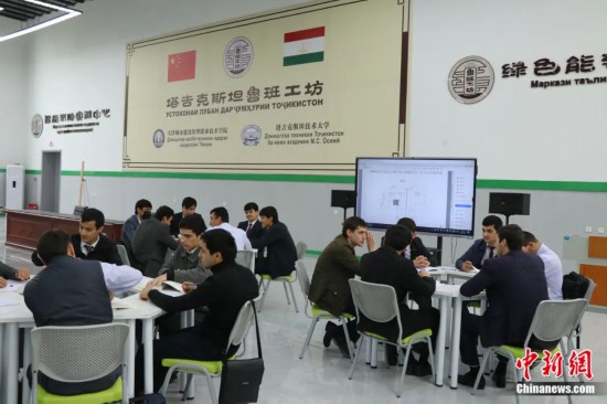 2023年4月，位于杜尚別的塔吉克斯坦魯班工坊課堂。張碩 攝