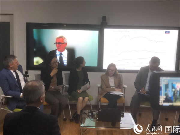 “向COP28注入動力”研討會現(xiàn)場。 人民網(wǎng)記者 趙健攝