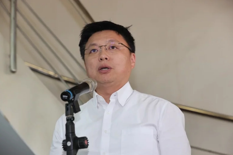 圖為趙天麟。圖片來源：臺(tái)灣《聯(lián)合報(bào)》劉學(xué)圣攝。