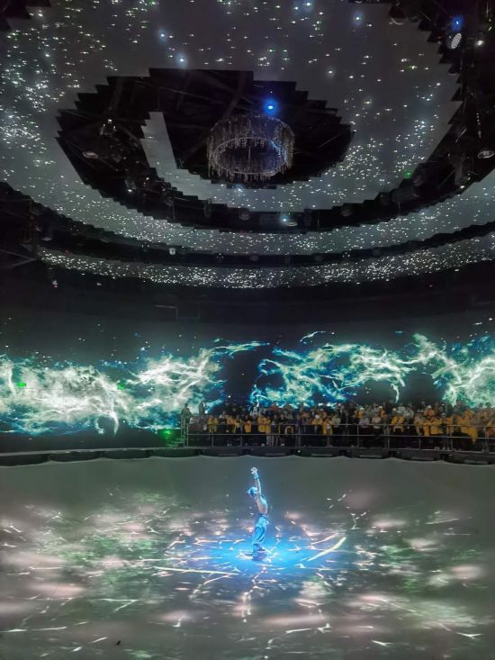 　　《天釀》演出場景。本報記者常雯宜攝