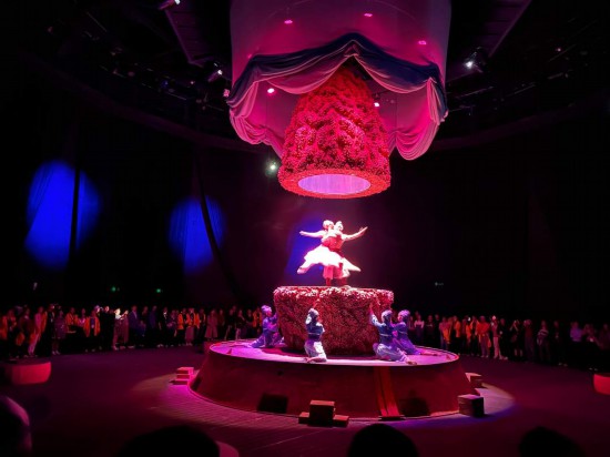 　　《天釀》演出場景。本報記者劉書文攝