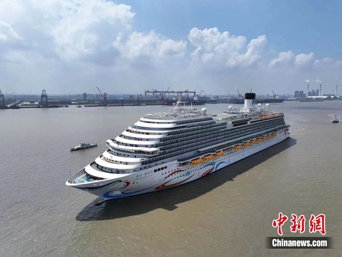 外高橋造船供圖。