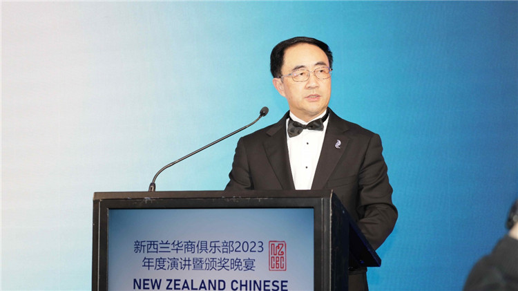 新西蘭華商聯(lián)合總會主席楊健。攝影：張凱