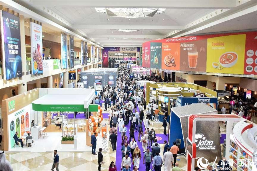 展會(huì)一景。 人民網(wǎng)塔里克·易卜拉欣攝