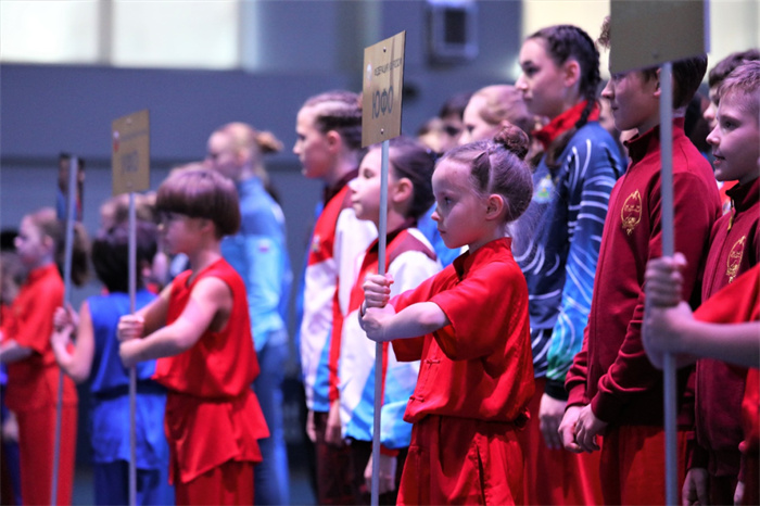 2023年俄羅斯杯暨全俄武術(shù)錦標賽開幕式現(xiàn)場。駐俄羅斯大使館供圖