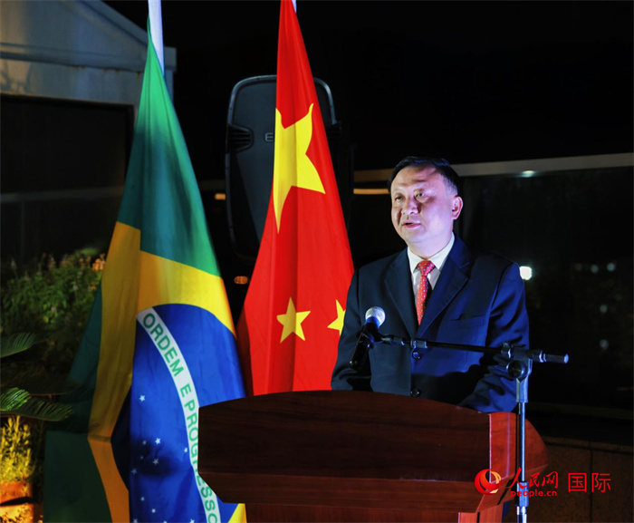 上海市副市長華源發(fā)表致辭。人民網(wǎng)記者宋亦然攝