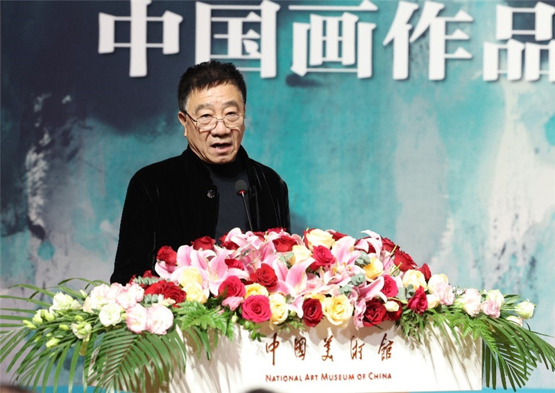 任建國致辭。主辦方供圖