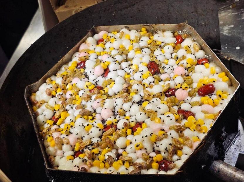 南京特色小吃梅花糕。圖片來(lái)源：臺(tái)灣“中時(shí)新聞網(wǎng)”游定剛攝