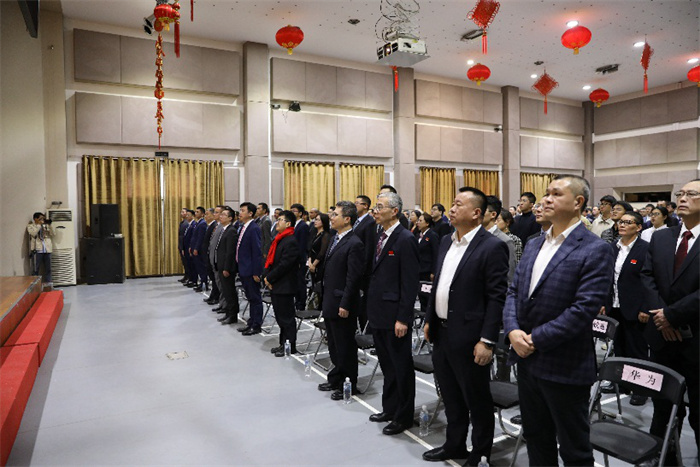 “溫暖迎春·共慶中國(guó)年”活動(dòng)現(xiàn)場(chǎng)。中國(guó)駐阿爾及利亞大使館供圖