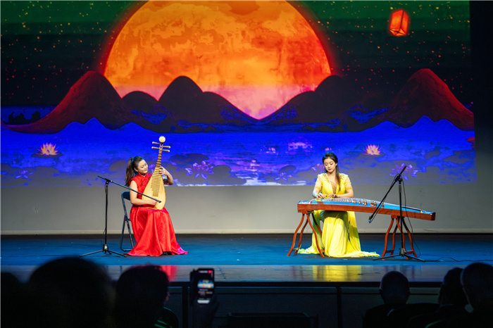  現(xiàn)場表演。中國駐希臘大使館供圖