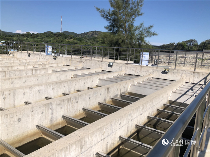 卡夫河供水項目。人民網(wǎng)記者 黃培昭攝