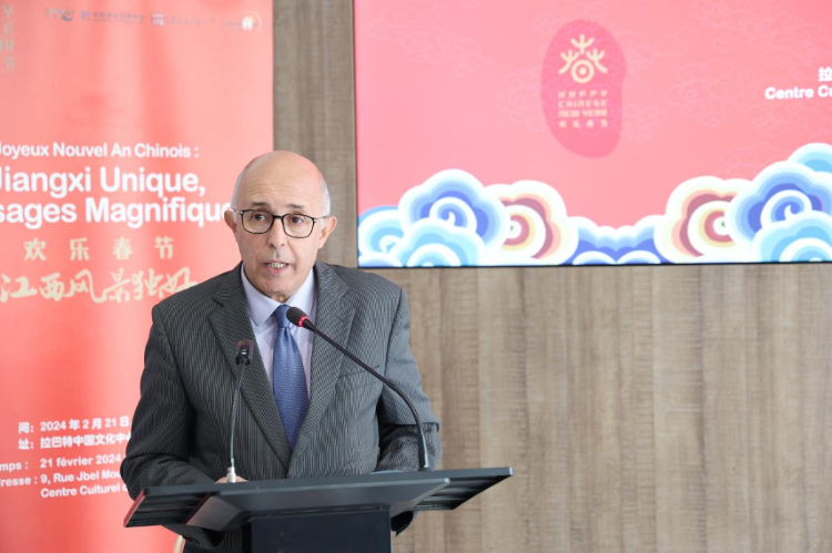 拉巴特文化藝術(shù)遺產(chǎn)復(fù)興協(xié)會(huì)主席德里希致辭?；艟z