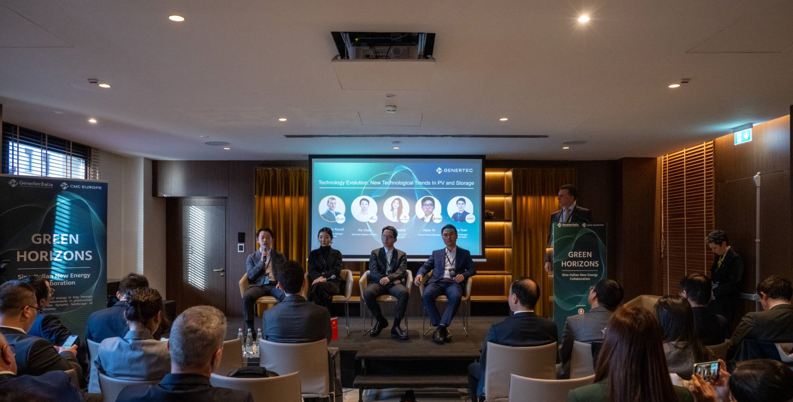 中方企業(yè)代表就新能源技術(shù)發(fā)展趨勢分享觀點。主辦方供圖