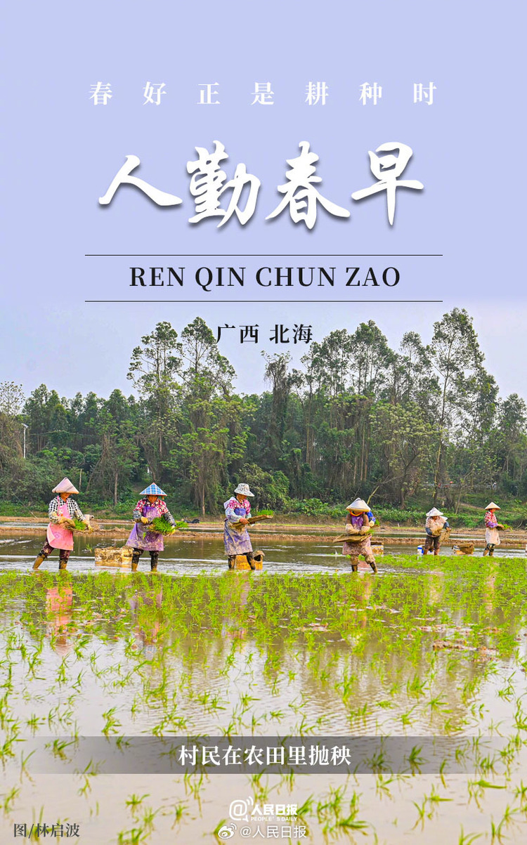 生機(jī)盎然！用課本封面打開(kāi)春耕畫(huà)卷