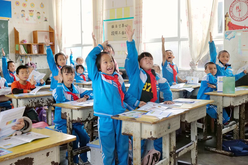 互動問答環(huán)節(jié)，同學(xué)們正在踴躍答題。