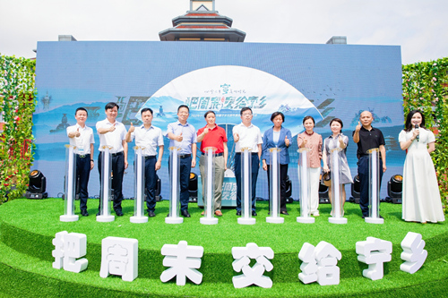 2022年寧鄉(xiāng)文化旅游節(jié)暨寧鄉(xiāng)文旅品牌營銷發(fā)布會(huì)現(xiàn)場。受訪單位供圖