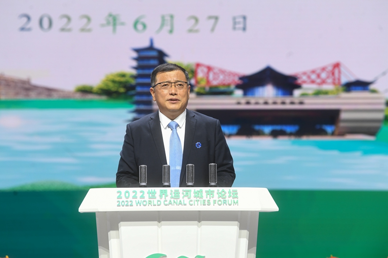 揚(yáng)州市委常委、常務(wù)副市長(zhǎng)陳鍇竑作推介發(fā)言。邵丹攝