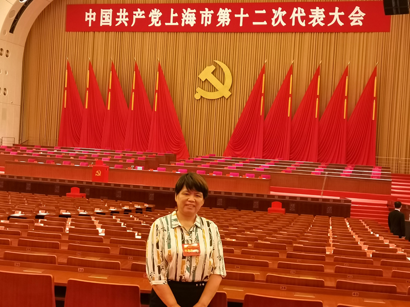 黨代表施鳳。受訪(fǎng)者供圖