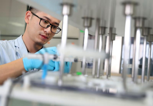 藥物研制實(shí)驗(yàn)環(huán)節(jié)。受訪者供圖