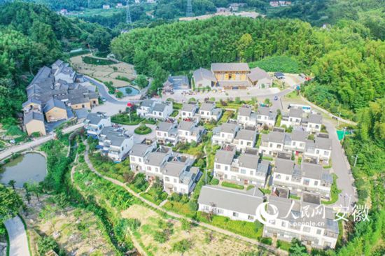 俯瞰大灣村。人民網(wǎng) 陳若天攝