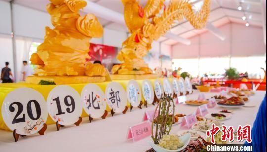 北部灣（海南儋州）旅游美食博覽會，舉辦美食評選活動　王子謙　攝