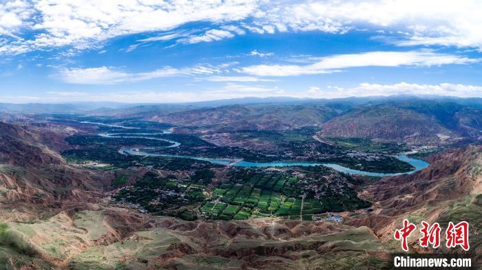 圖為青海黃河流域。(資料圖) 李玉峰 攝