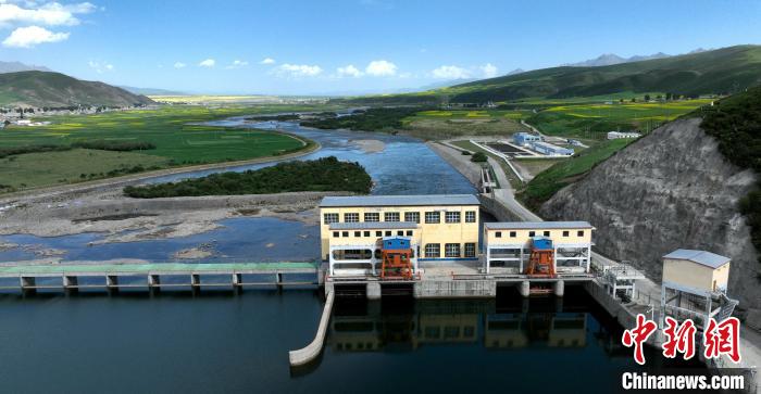 圖為引大濟(jì)湟調(diào)水總干渠的樞紐。(資料圖) 青海省水利廳 供圖