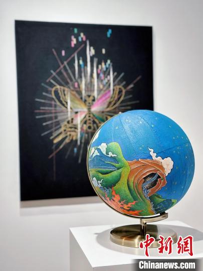 展覽現(xiàn)場(chǎng)?！□囆g(shù)中心 供圖