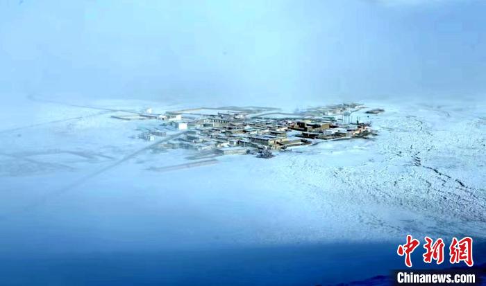 圖為普瑪江塘鄉(xiāng)冬季村景?！±丝ㄗ涌h網(wǎng)信辦供圖