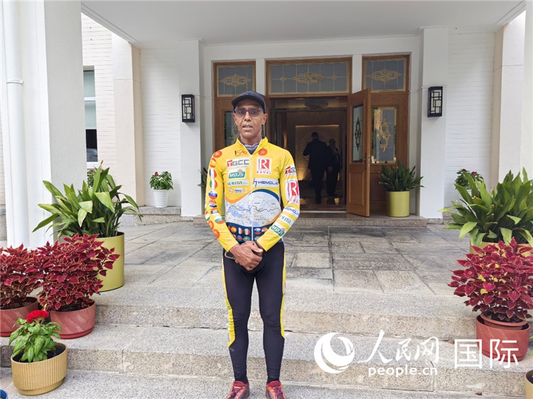 9月6日，卡里姆·穆斯塔在摩洛哥駐華大使官邸。人民網(wǎng)記者 王晶攝