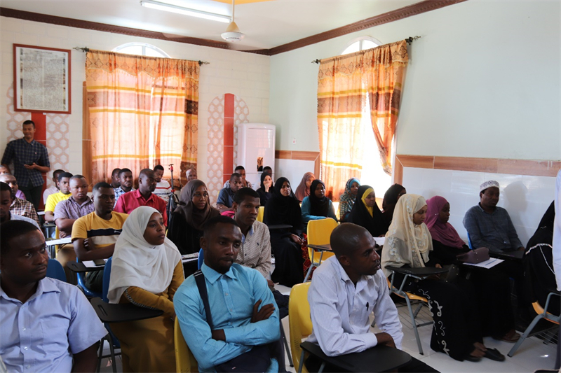 培訓(xùn)現(xiàn)場(chǎng)。專家組供圖