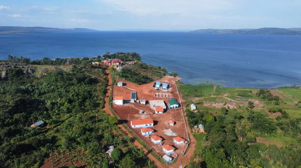 烏干達(dá)布伊奎供水項(xiàng)目建設(shè)完成。中鐵十局非洲公司供圖