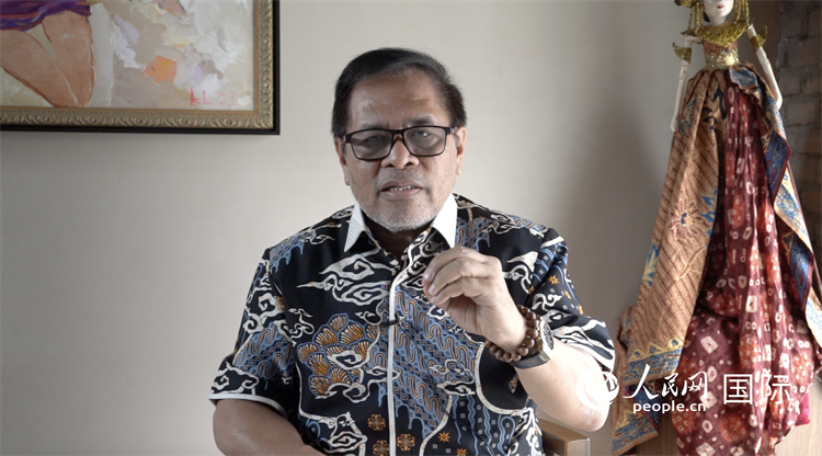 5月14日，印度尼西亞大使周浩黎接受人民網(wǎng)專訪。人民網(wǎng) 王婧攝