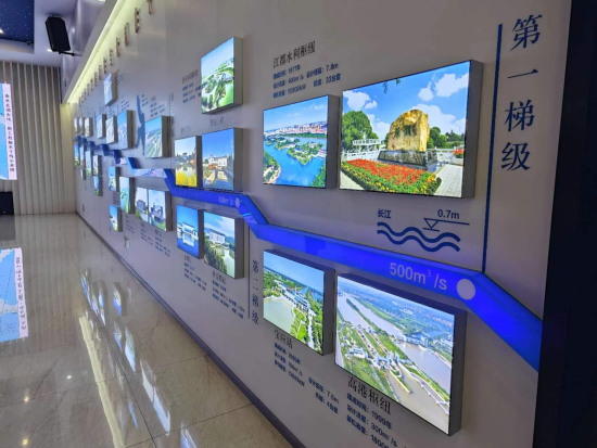 長江水跨越13級“階梯”一路北上。人民網(wǎng)記者 黃鈺攝