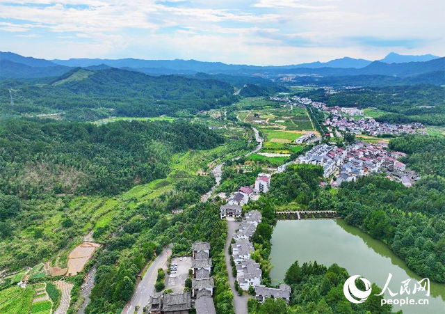 資溪縣森林資源豐富，森林覆蓋率達(dá)87.7%，有林地資源168萬(wàn)畝。人民網(wǎng) 朱海鵬攝