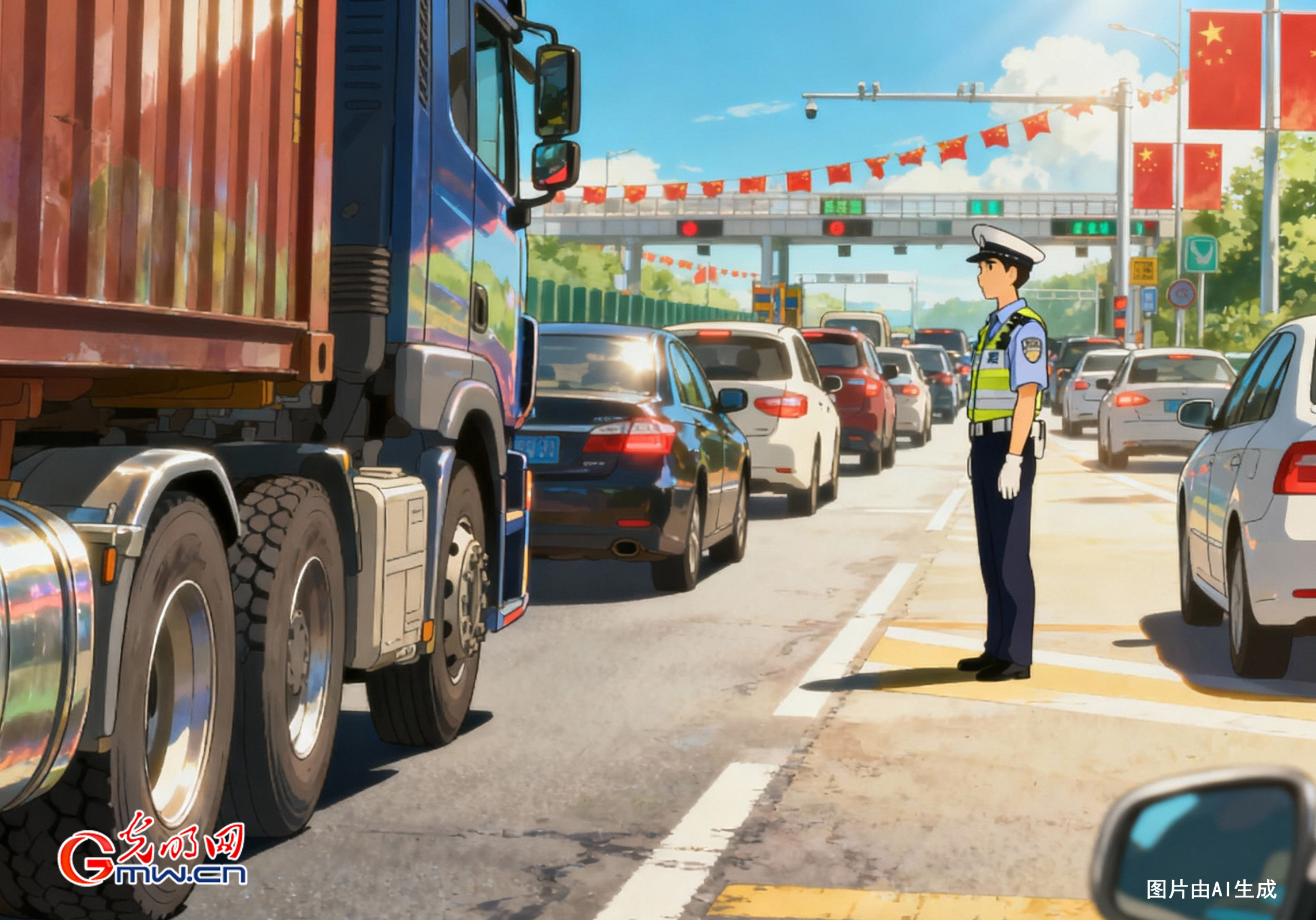 【光明漫評(píng)】國(guó)慶煙火氣，離不開(kāi)勞動(dòng)者的守護(hù)