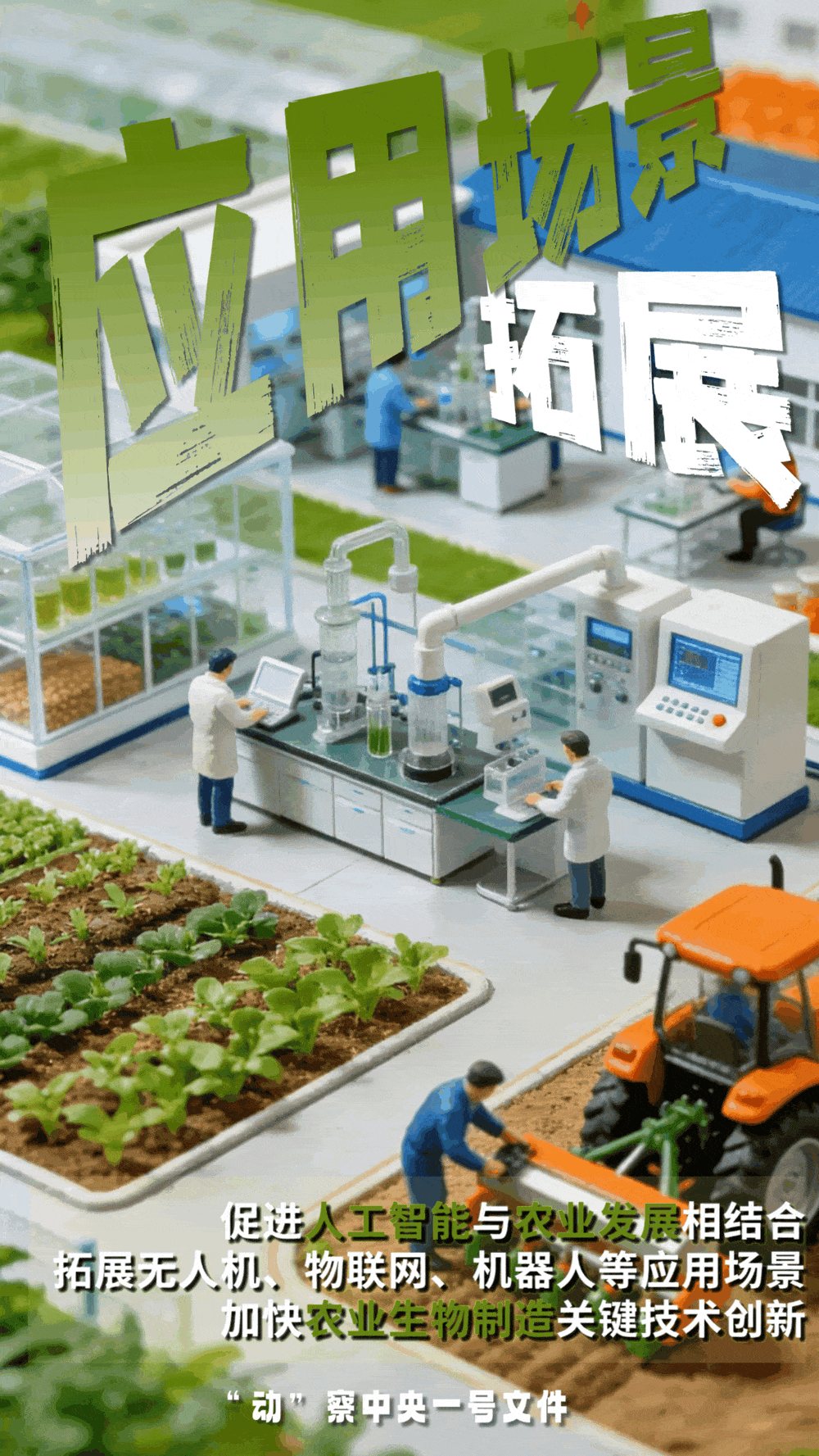 “動(dòng)”察一號(hào)文件 | 機(jī)器人、無(wú)人機(jī)……“新農(nóng)具”激活農(nóng)業(yè)新質(zhì)生產(chǎn)力