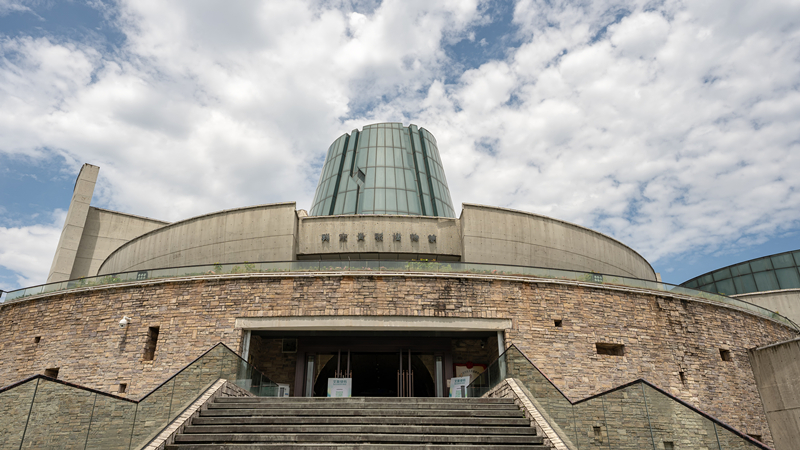 2021年6月拍攝的龍泉青瓷博物館。